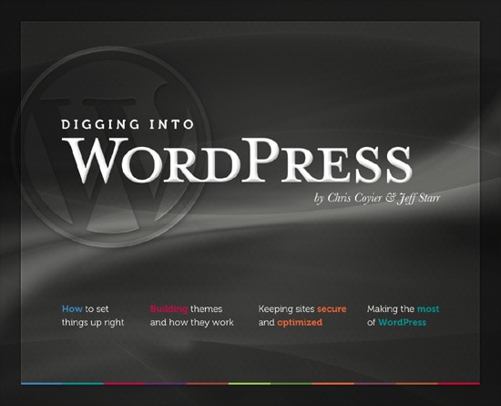 Digging Into WordPress, Cover Digging Into WordPress, Cover