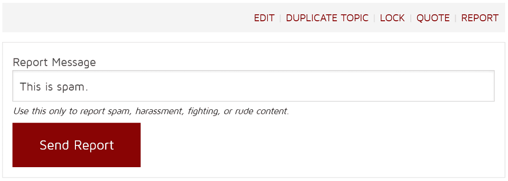 Report Form