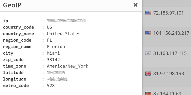 GEO Location Example
