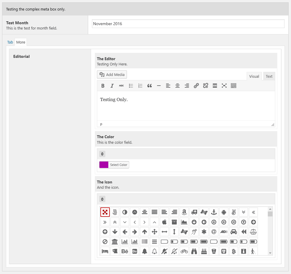 GD Content Tools Pro - Metabox example