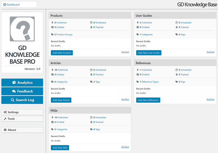 GD Knowledge Base Pro 3.0: 2nd birthday anniversary edition - Dev4Press ...