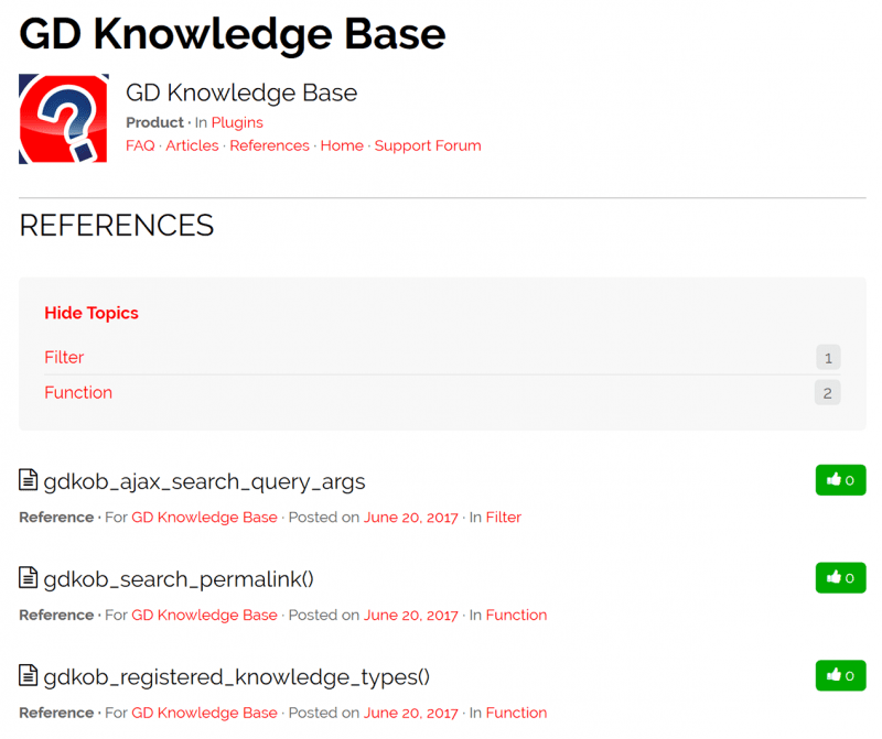 Genesis News Pro theme: product reference archive
