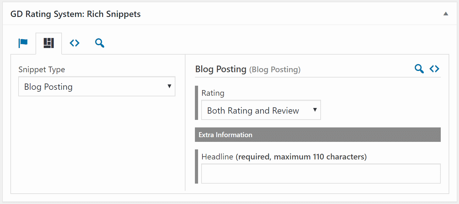 BlogPosting Snippet