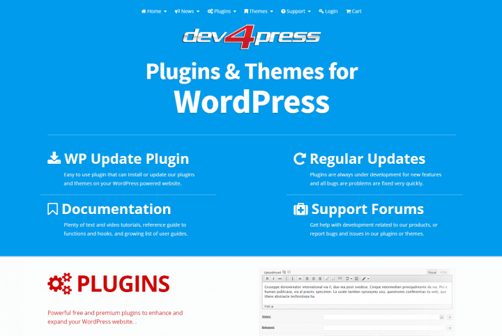 Dev4Press Website, V5
