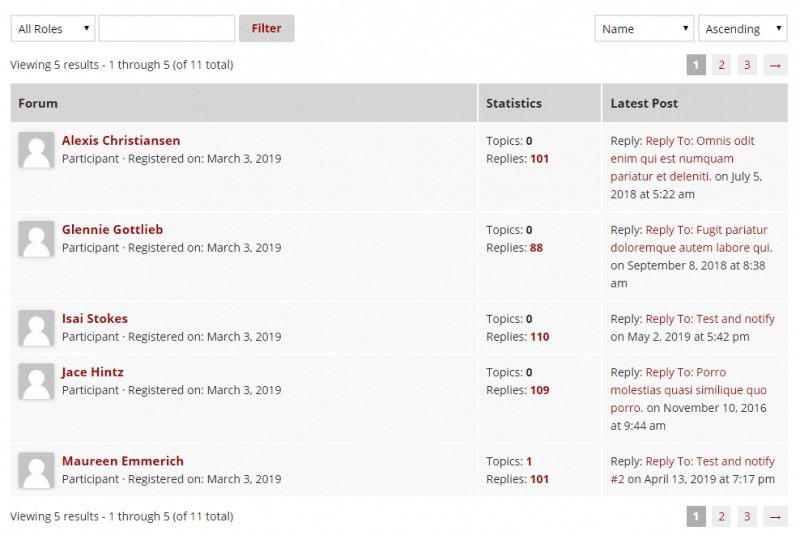 Directory using Quantum plugin