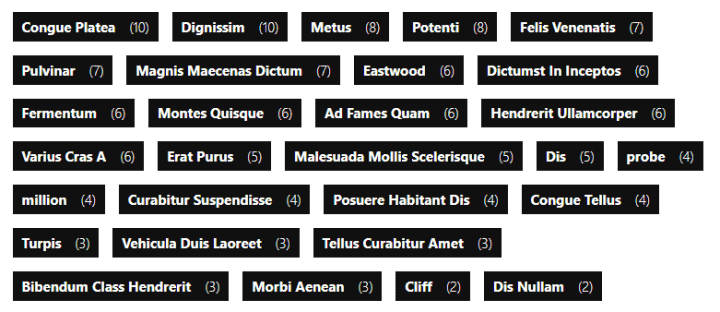 Terms based archives index