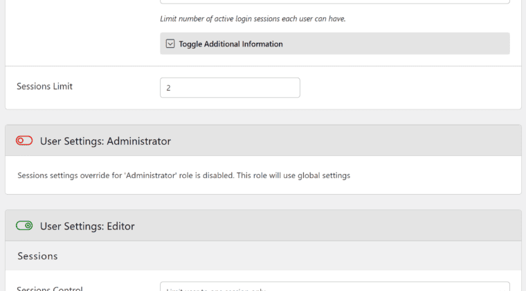 settings users control