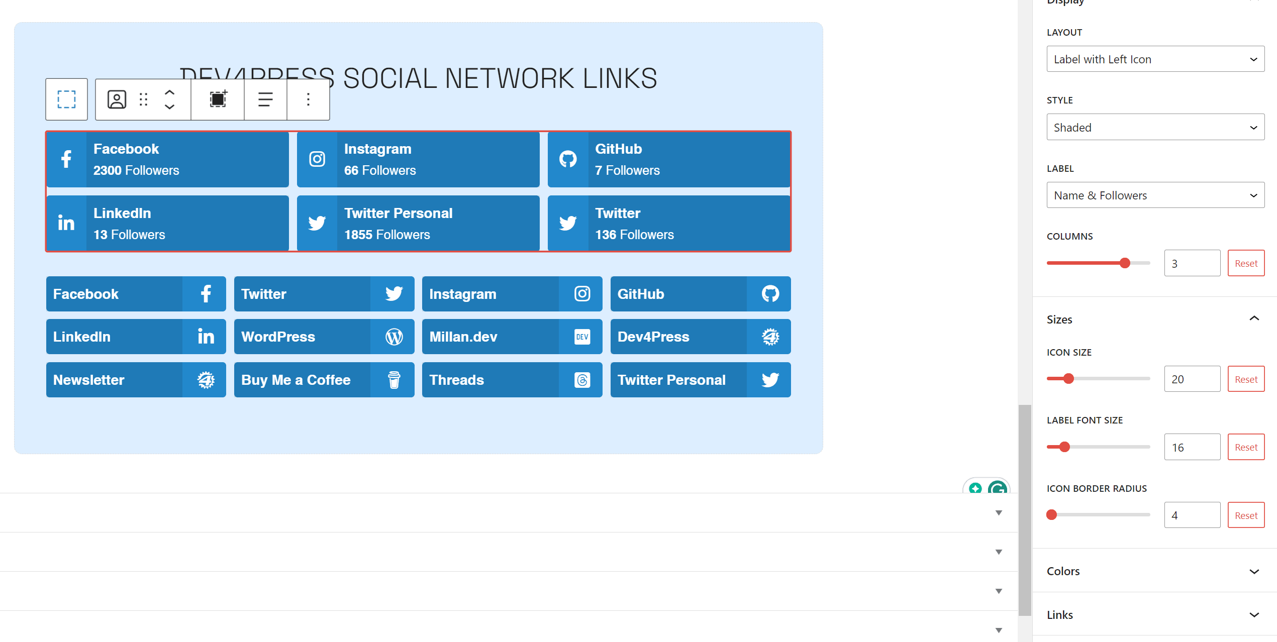 coresocial profiles 3