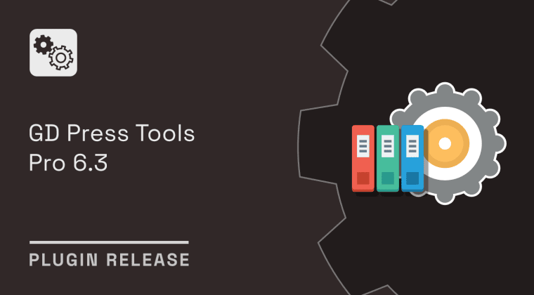 plugins relase gd press tools pro 6.3