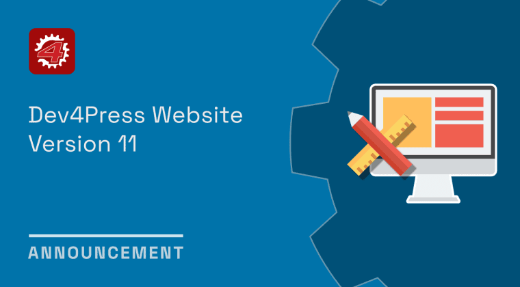 announcement dev4press website version 11