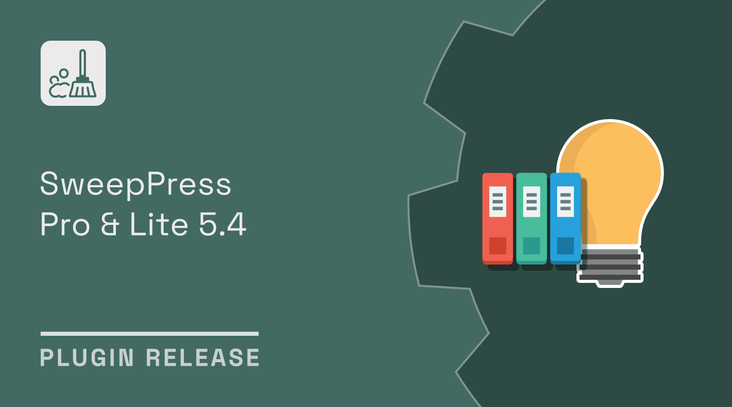 plugins release sweeppress pro lite 5 4