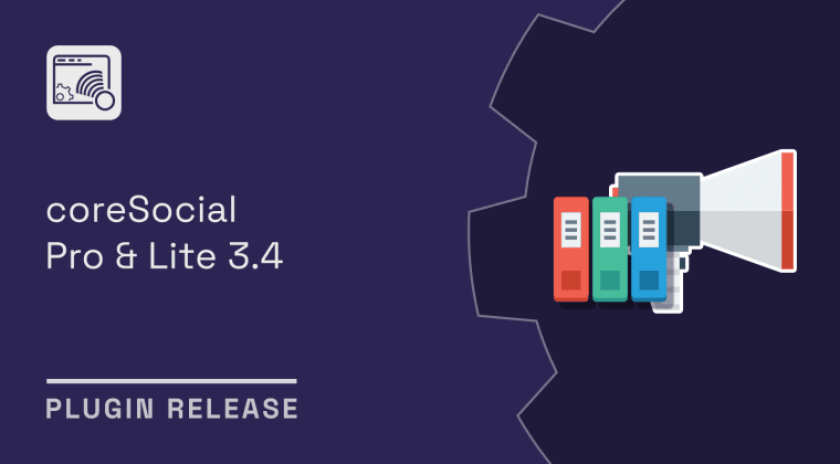 plugins release coresocial pro lite 3 4