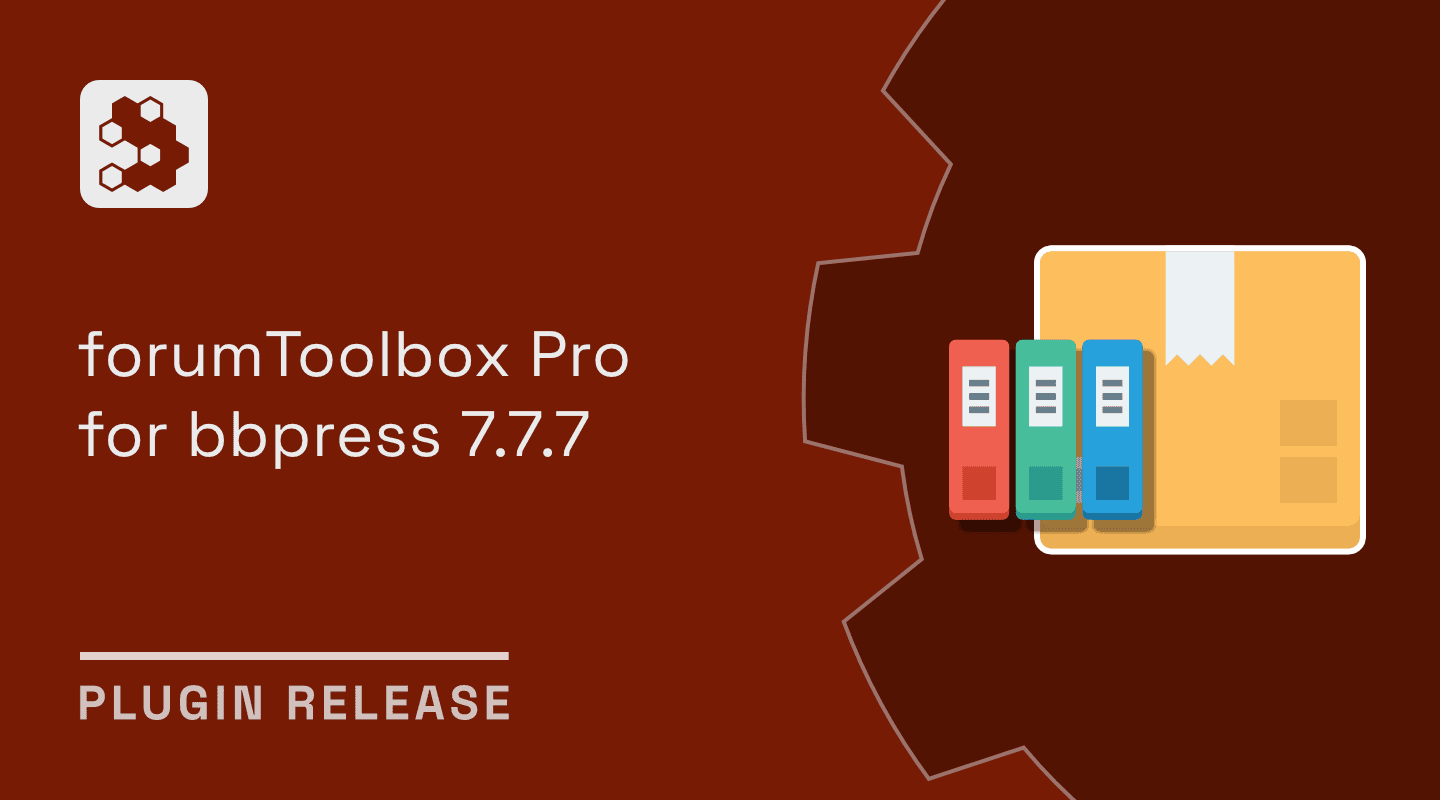 plugins release forum toolbox for bbpress 7.7.7