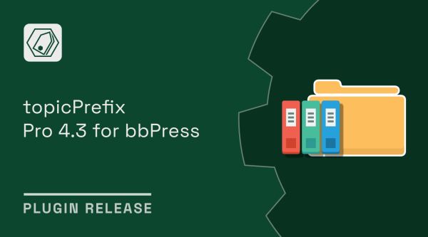 topicPrefix Pro 4.3 for bbPress