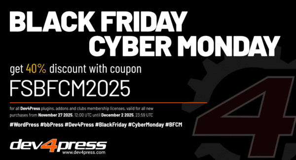 Black Friday & Cyber Monday 2025