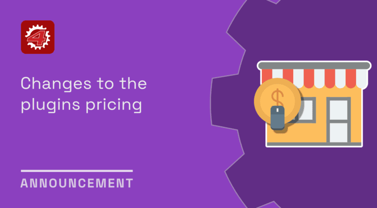 announcement pricing changes